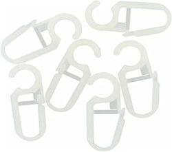 100 supporti a clip bianchi D28