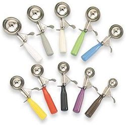 Amerikansk Metalcraft NSPDS10 Amerikansk Metalcraft NSPDS10 tumfat, 3,2 oz. Kapacitet, 2-5/8" rosett diameter, 10 storlek, elfenben, elfenben