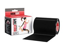 Rocktape 10cm x 5m Kinesiology Tape One Size Black