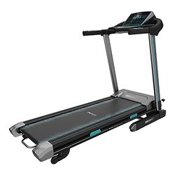 Cecotec Tapis roulant pieghevole DrumFit WayHome 1600 Obelia Ultraflex 1500 W, Inclinazione Motorizzata, Superficie 130x42 cm, Sistema di Ammortizzazione UltraFlex System, Schermo LCD, Nero