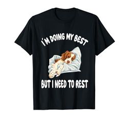 Brittany Spaniel - Camisón de pijama oficial Camiseta