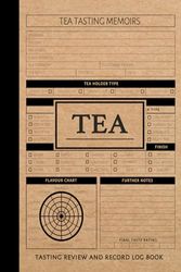 Tea Tasting Review and Record Book: Tea Enthusiasts Journal. Detail & Note Every Sip. Ideal for Hot Drink Connoisseurs, Collectors, and Teaaholics