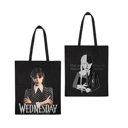 Cinereplicas Wednesday - Bolsa Merlina Addams 43 * 38 - Licencia oficial