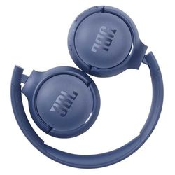 JBL Tune510 draadloze over ear Bluetooth--koptelefoon in blauw ; Headset met afstandsbediening, ingebouwde microfoon en zuiver basgeluid