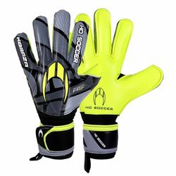 HO Soccer KORAZA Lime Keepershandschoenen, uniseks, volwassenen, grijs/limoen, 7