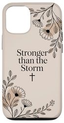 Coque de Téléphone Plus Forte que la Tempête Coque pour iPhone 12/12 Pro