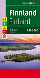 Finlandia 1:500.000: Wegenkaart 1:500 000: 6401