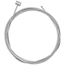 Stalen kabel, kop 8 x 12 mm, 2 m x 2,5 mm.