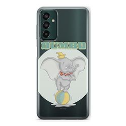 ERT GROUP mobiltelefonfodral för Samsung M13 4G originalt och officiellt licensierat Disney mönster Dumbo 006 optimalt anpassad till formen på mobiltelefonen, gedeeltelijk transparant
