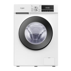 Hyundai Lavadora 9Kg Carga Frontal Blanco HLF914IADW01. 1950W, 1400rpm, Motor Inverter, 16 Programas, Función Stop&Go, Clase de Eficiencia Energética A