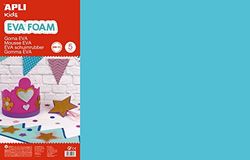 APLI Kids 12764- Goma EVA azul claro 600 x 400 mm 5 hojas