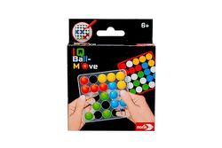 noris IQ Ball-Move 606134744 – Juego de lógica a Partir de 6 años – Juego de Pensamiento Inteligente para 1 Persona en Formato Compacto con 20 Plantillas y Tarjetas en Blanco – Correr Cerebral para