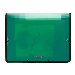 Plus Office File Folder Model PP Plus A4+ Rubbers Green RIBETE