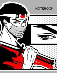 Notebook: Masked Samurai Notebook