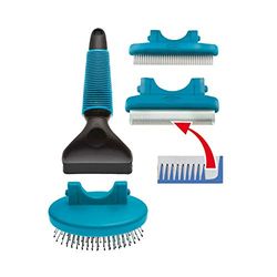 Wenko 80970900 3 in 1 Tier Cura Spazzola, 4 Pezzi