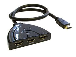 RS PRO Interruttore HDMI 4 porte, 1080p 1 ingressi video 3 uscite video