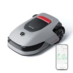 DREAME A1 Pro Robot Tagliaerba,Senza Filo Perimetrale, Controllo tramite app, Tecnologia OmniSense™, e Zone, Mappatura Preci a fino a 2000m², Evitamento Intelligente Degli Ostacoli