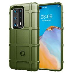 LICHONGGUI Teléfono Protector For Huawei P40 Pro + TPU Completa Cobertura a Prueba de Golpes (Negro) (Color : Army Green)