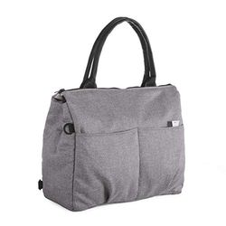 Chicco - Mala organizadora com trocador, com alças, alça de ombro ou para pendurar no carrinho de bebé, cinza (Cool Grey)