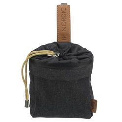 Trixie BE Nordic Borsa Snacks, ø 10 x 14 cm, Nero