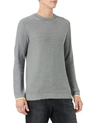 JACK & JONES JCOLOGAN gebreide trui met ronde hals, hoge taille, detail: gedraaid, L