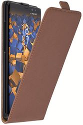 mumbi Flipcase telefoonhoesje compatibel met Samsung Galaxy Note 8, hoes voor mobiele telefoon, case, portemonnee, bruin