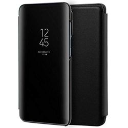 Cool Flip Cover voor Samsung G980 Galaxy S20 Clear View Zwart
