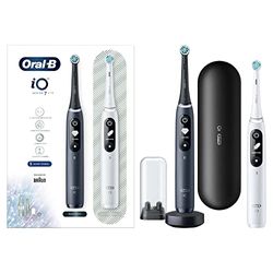 Braun iOM7D.2H2.2BD Oral-B iO 7 Duo Pack Elektrinis Dant- ŠepetÄ - lis Baltas/Juodas Onyx