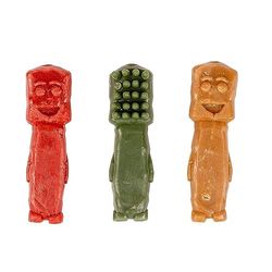 DUVO Garden Bites Veggie Toby Toothbrush (Blister T-L 10 CM 500 GR (10 Uni))