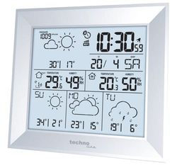Technoline WD2000 Station météo Internet avec application météo directe gratuite, station météo Wi-Fi, 4 prévisions journalières