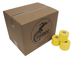 Cramer Lot de 48 Rouleaux de Ruban adhésif pré-Enveloppant pour Bande athlétique, élastique à Cheveux, Bandeau, Soutien rotulien, Fournitures de Ruban athlétique, 7 cm x 27,4 m