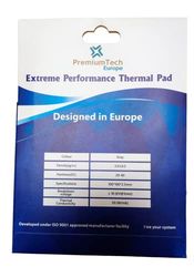 PremiumTech Europe PremiumTech - Pad thermique professionnel de performance extrême avec conductivité thermique 20 W/MK, idéal pour GPU ou CPU haut de gamme (2,5 mm)