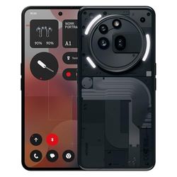 Nothing Phone (3a) Pro 256 GB - mobile phone with 50 MP periscope camera, 50 MP front camera, 60x ultra zoom, 50W fast charging and 6.77" FHD+ flexible AMOLED display - Black