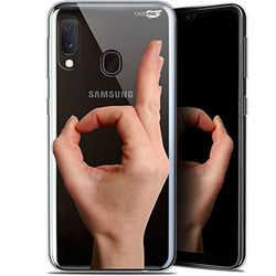 Caseink fodral för Samsung Galaxy A20E (5.8) gel HD [ ny kollektion - mjuk - stötskyddad - tryckt i Frankrike] The Round Game