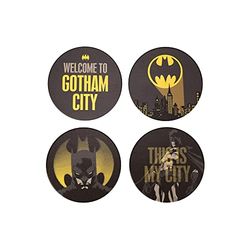 HMB DC COMICS - Gotham City - Set de 4 dessous de verre en céramique