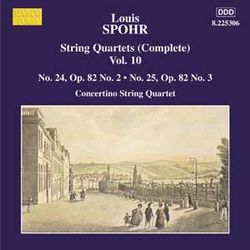 SPOHR: String Quartets Vol.10