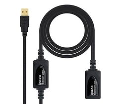 Watio Wave Cable - cable USB 2.0 activo, 15 metros, tipo A a tipo B, garantiza conexión estable y rápida para dispositivos eléctricos.