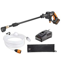 WORX WG629E.10 - Lavadora de Alta presión con batería Hydroshot 20 V – Lavadora móvil de Alta presión Incluye Accesorios, Cargador y batería de Ion de Litio de 20 V