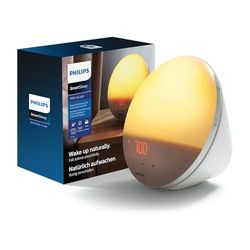 Philips HF3521/01 Cor branca luz despertador
