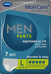 HARTMANN 9158180 MoliCare Premium MEN PANTS 5 droppar, 150 cm x 100 cm, 7 stycken