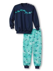 CALIDA Jongens Toddlers Turtle Pyjamaset, Ceramic, Standaard, keramiek, Eén maat