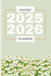 Pocket Planner & Calendar for purse: Efficient monthly Planning Made Easy in a Portable 4¨x 6¨ Design for the next Two Years
