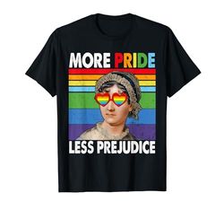 Mes del orgullo más orgullo menos prejuicio para mujer Camiseta