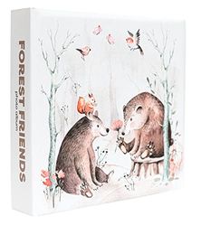 Grupo Erik Photo Album - Forest Friends | 6x4 Photo Album - 10x15 cm, 200 Pockets | Photo Albums 6x4, Memory Book, Photo Book, Large Photo Album, Cute Photo Album, Photo Gifts