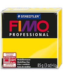 STAEDTLER Boîte de 4 pièces Fimo Professionnel 85G Citron Multicolore 85 g