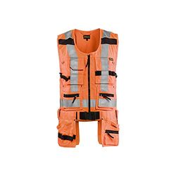 Blaklader 303218045300XXXL High Vis gereedschap vest, High Vis Orange, maat XXXL