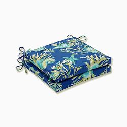 Pillow Perfect zitkussen, voor binnen en buiten, pacific, vierkant, 2 stuks