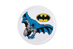 Excelsa Batman Prato de piza, porcelana, branco, 31 cm