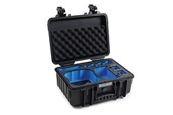 B&W - Custodia da trasporto per DJI Avata, Pro-View Combo, Fly Smart Combo e Fly More Set - Tipo 4000 Nero - Impermeabile secondo la certificazione IP67, antipolvere, infrangibile e indistruttibile