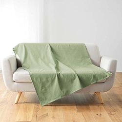 Douceur d'Intérieur Pläd (220 x 240 cm) Lucile salvia, polycotton